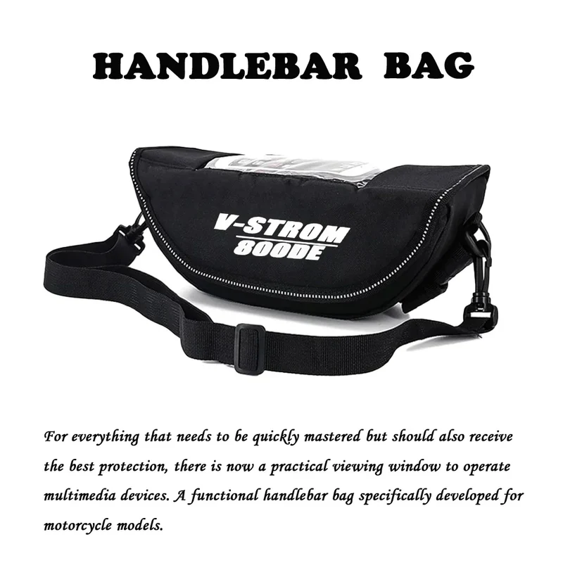 For Suzuki V-STORM 800DE v-strom 800de 2023 Motorcycle Accessories Waterproof Bag Storage Handlebar Bag Travel Tool Bag