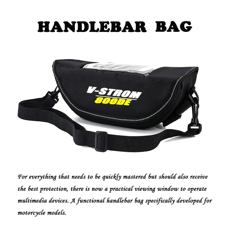 For Suzuki V-STORM 800DE v-strom 800de 2023 Motorcycle Accessories Waterproof Bag Storage Handlebar Bag Travel Tool Bag