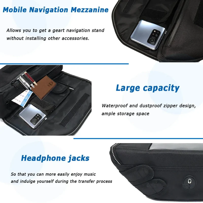 For Honda honda CB500x cb500x Cb500x Motorcycle accessories tools bag Waterproof And Dustproof Convenient travel handlebar bag