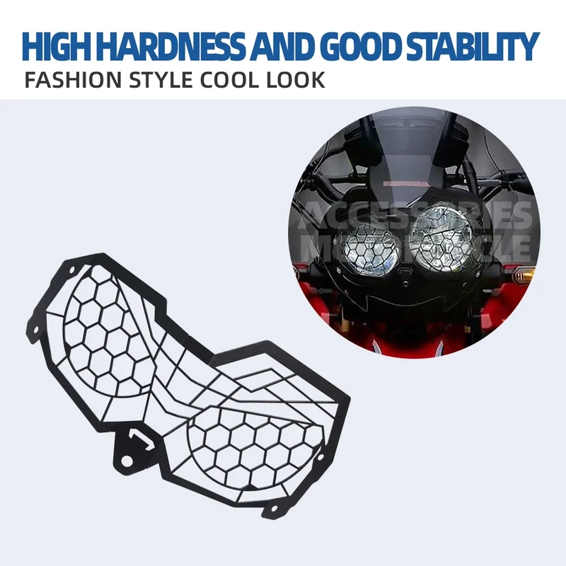 For Honda CRF300L CRF300 Rally CRF 300 L 300L 2021 Motorcycle Accessories Headlight Guard Protector Light Grill Protective Cover