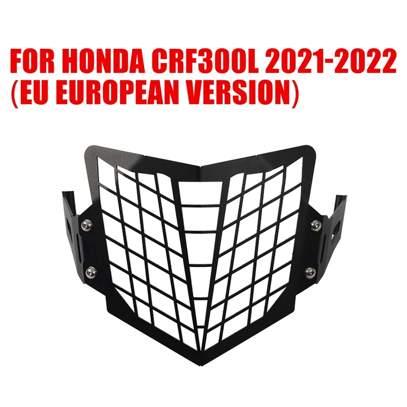 For Honda CRF300L CRF300 Rally CRF 300 L 300L 2021 Motorcycle Accessories Headlight Guard Protector Light Grill Protective Cover