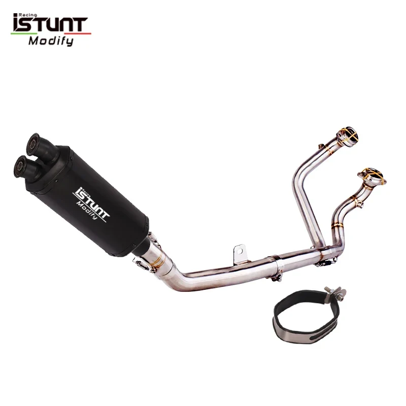 Full Motorcycle Exhaust System Espace Moto Slip On for Honda Crf1100 Crf1100L Africa Twin Exhausts 2020 2021 2022 Years