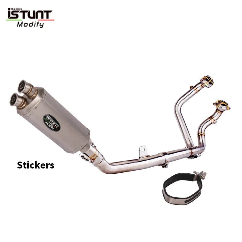 Full Motorcycle Exhaust System Espace Moto Slip On for Honda Crf1100 Crf1100L Africa Twin Exhausts 2020 2021 2022 Years