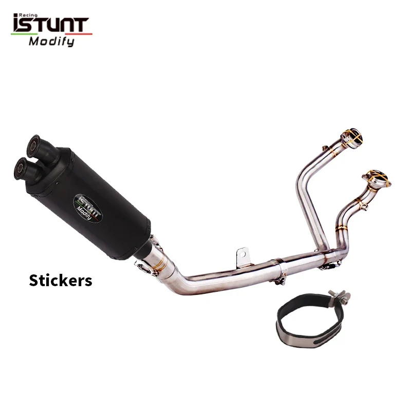 Full Motorcycle Exhaust System Espace Moto Slip On for Honda Crf1100 Crf1100L Africa Twin Exhausts 2020 2021 2022 Years