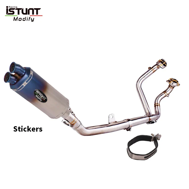 Full Motorcycle Exhaust System Espace Moto Slip On for Honda Crf1100 Crf1100L Africa Twin Exhausts 2020 2021 2022 Years