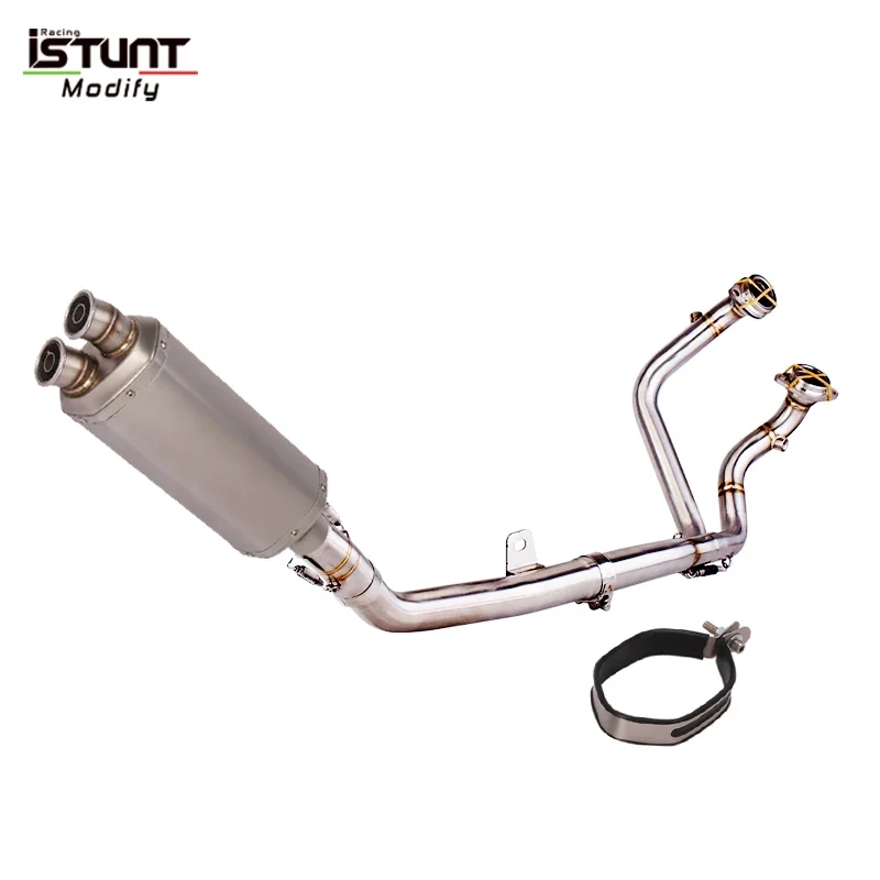 Full Motorcycle Exhaust System Espace Moto Slip On for Honda Crf1100 Crf1100L Africa Twin Exhausts 2020 2021 2022 Years