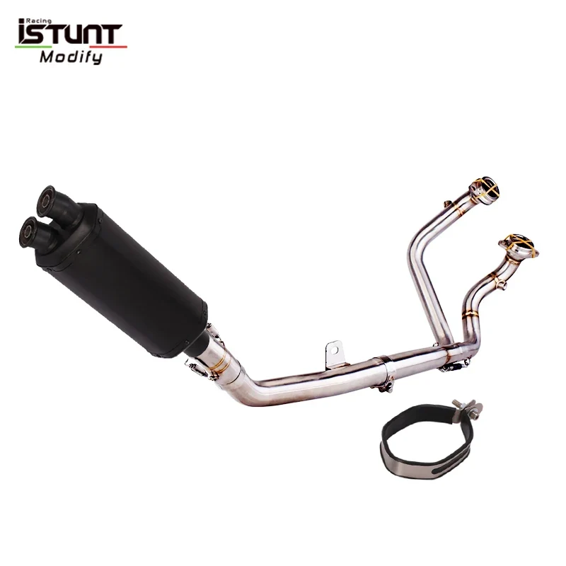 Full Motorcycle Exhaust System Espace Moto Slip On for Honda Crf1100 Crf1100L Africa Twin Exhausts 2020 2021 2022 Years
