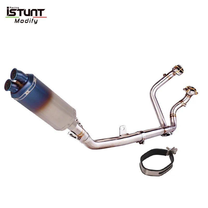Full Motorcycle Exhaust System Espace Moto Slip On for Honda Crf1100 Crf1100L Africa Twin Exhausts 2020 2021 2022 Years
