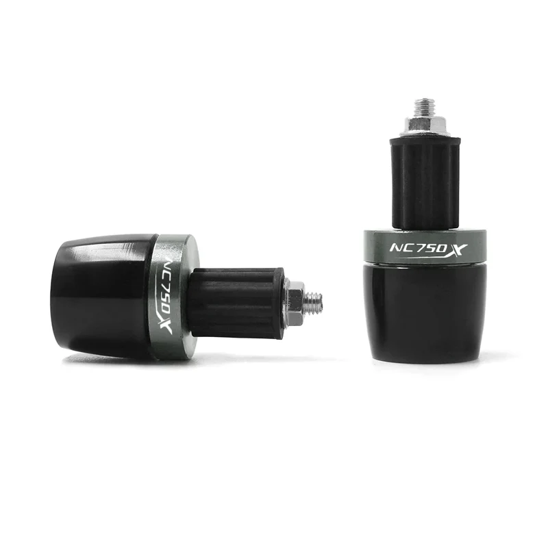 Universal Motorcycle 7/8" Handlebar Grip Ends Handle Bar Grip Cap End Plug Slider For HONDA NC750X NC 750 X NC750 X All Years