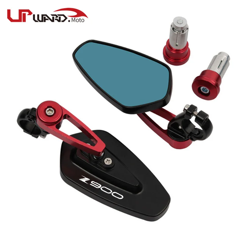 For kawasaki Z900 Z 900 2017-2019 2020 2021 2022 Motorcycle 22mm 7/8"Handle Bar Grips End Rearview Side Mirrors