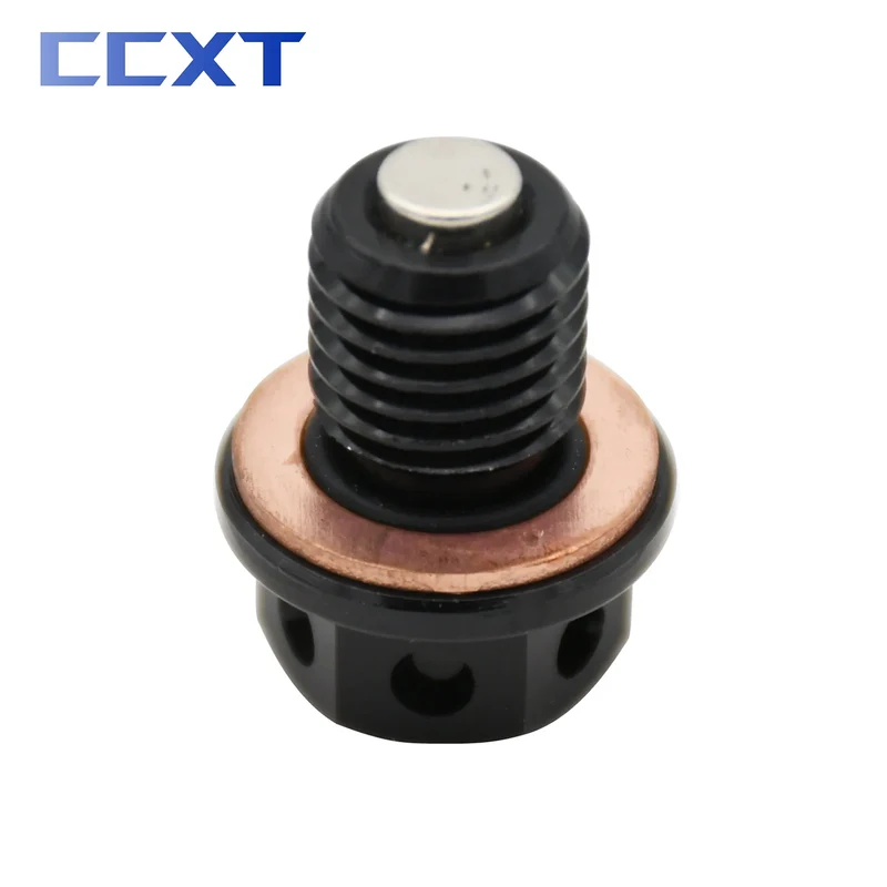 M12*1.5 CNC Engine Crankcase Magnetic Oil Drain Plug Bolt Screw Replaces For Honda CB250 CB350F CB400F CB550F CB650 CB750 VF750