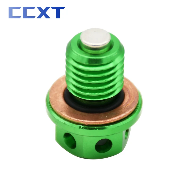 M12*1.5 CNC Engine Crankcase Magnetic Oil Drain Plug Bolt Screw Replaces For Honda CB250 CB350F CB400F CB550F CB650 CB750 VF750