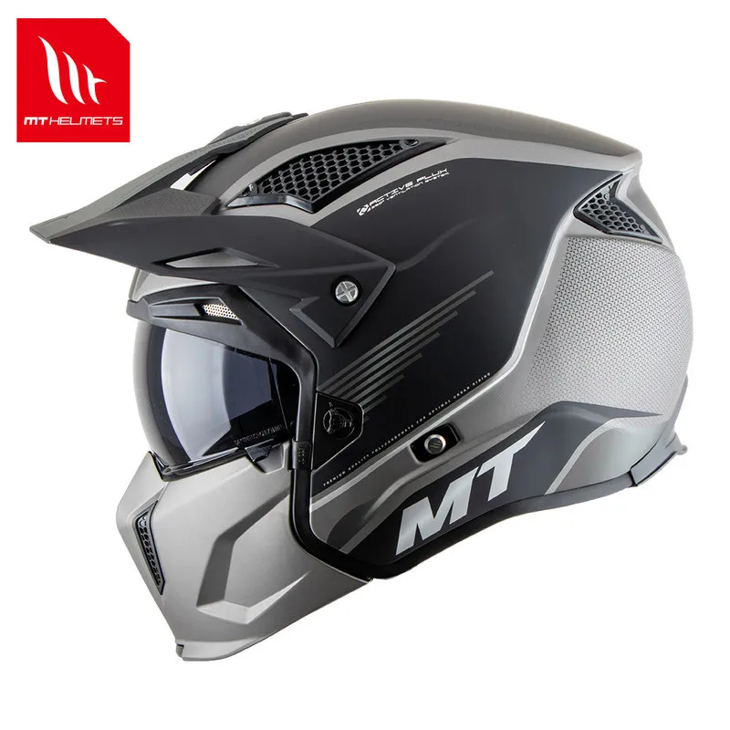 New Premium Dirt Bike Helmet Personality Off Road Changeable Motorcycle Helmets AM DH Racing Downhill Casque Moto Casco Moto ECE