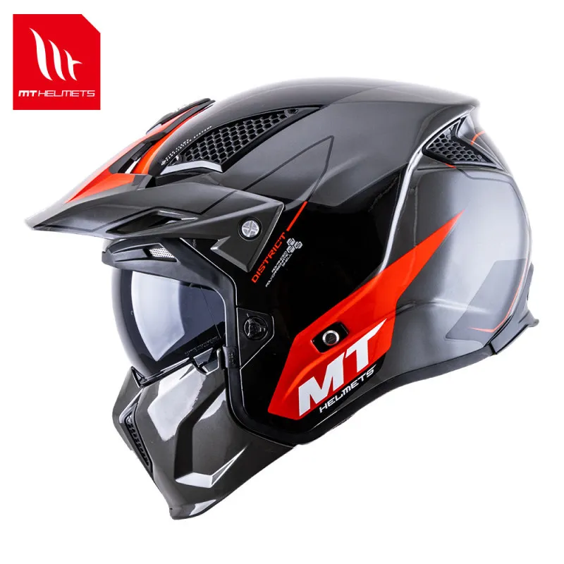 New Premium Dirt Bike Helmet Personality Off Road Changeable Motorcycle Helmets AM DH Racing Downhill Casque Moto Casco Moto ECE