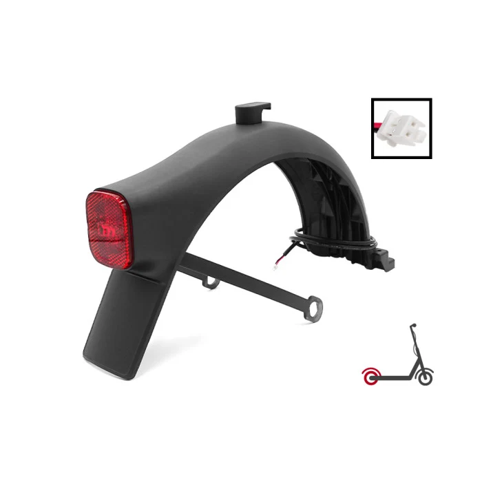 Garde boue arrière avec LED Ninebot F