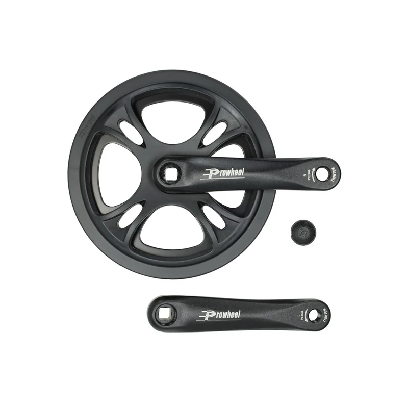 Jeu de pédalier de manivelle aluminium L+R + pignon 48T V8 Pro Fatbike