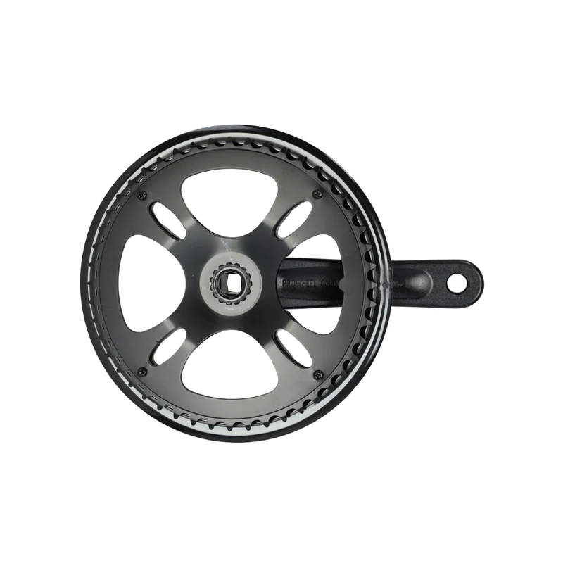 Jeu de pédalier de manivelle aluminium L+R + pignon 48T V8 Pro Fatbike