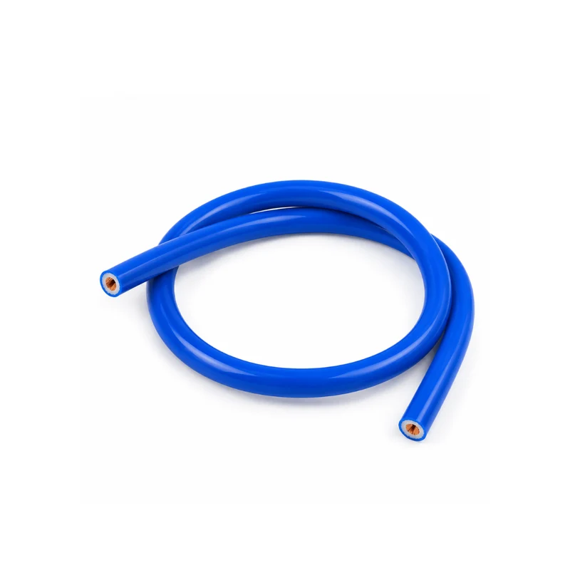Câble de bougie 30CM Bleu