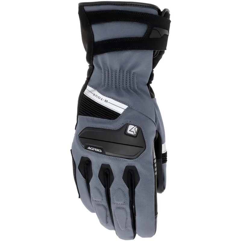 Guantes Acerbis CE Winter Tour - Negro/Gris