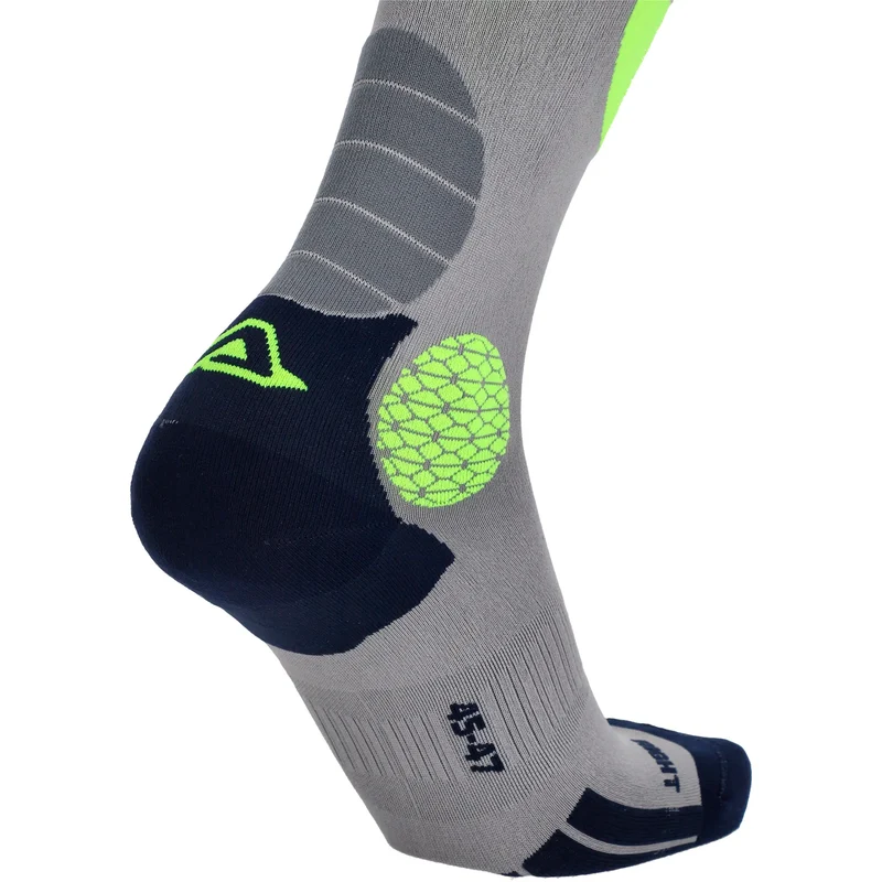 Calcetines MX Impact Vented - Gris/Amarillo