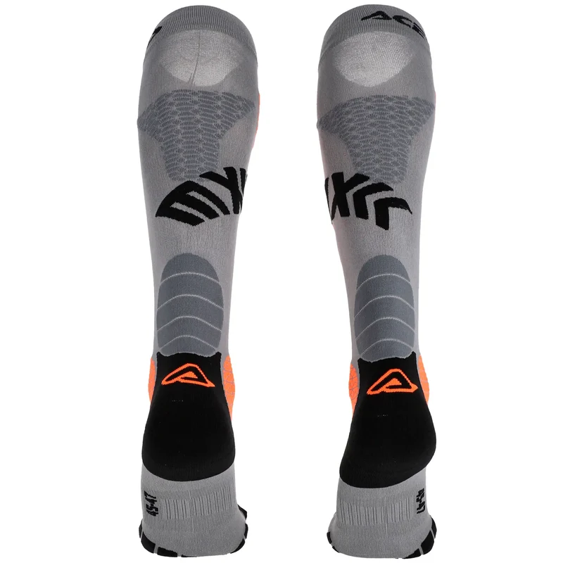 Calcetines MX Impact Vented - Gris/Naranja