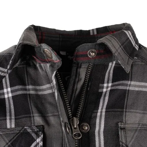 Chemise de moto femme - Jack Liss-25 Grise