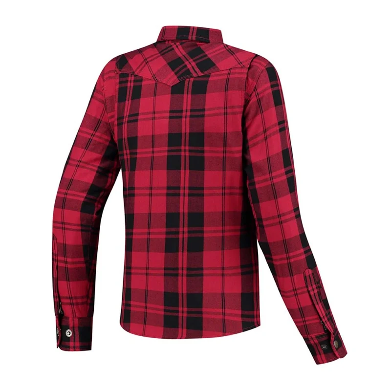Chemise de moto femme - Jack Liss-25 Rouge