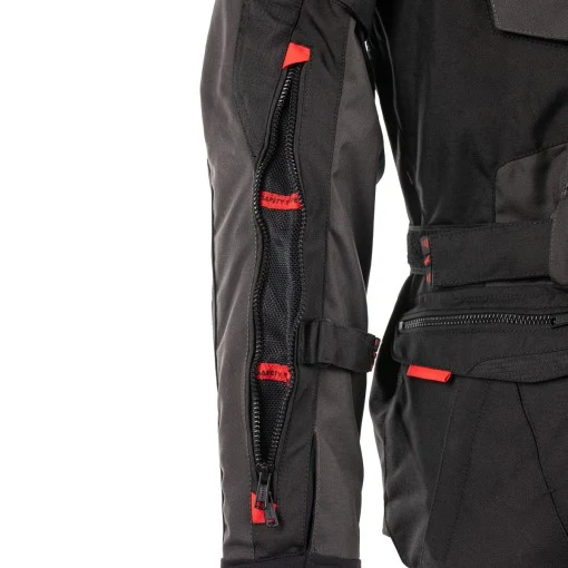 Blouson de moto homme AA - Jack Cliff Gris & Noir