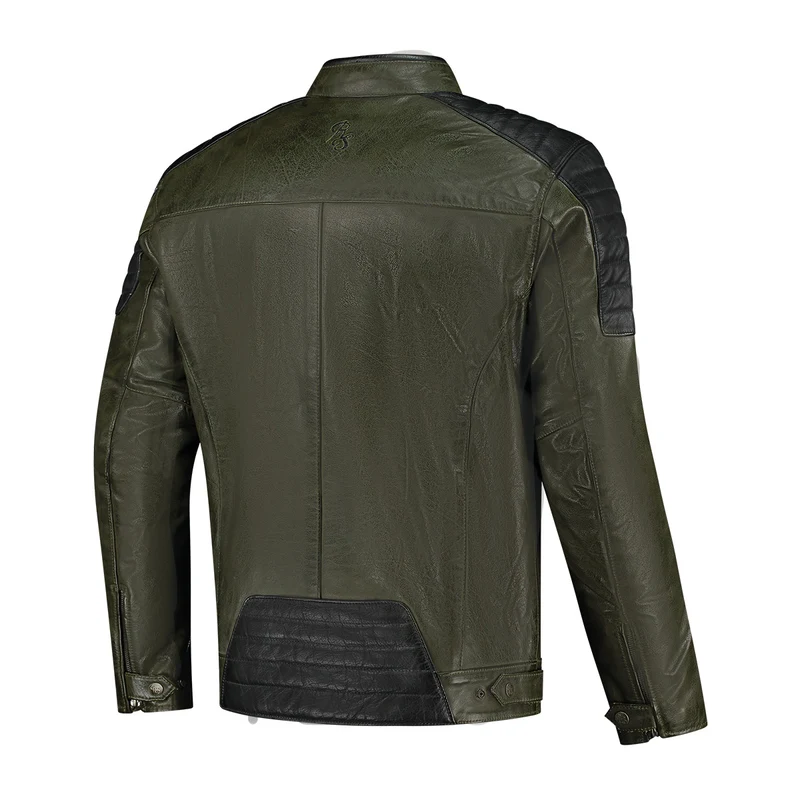 Blouson de moto homme A - Jacket Cooper vert