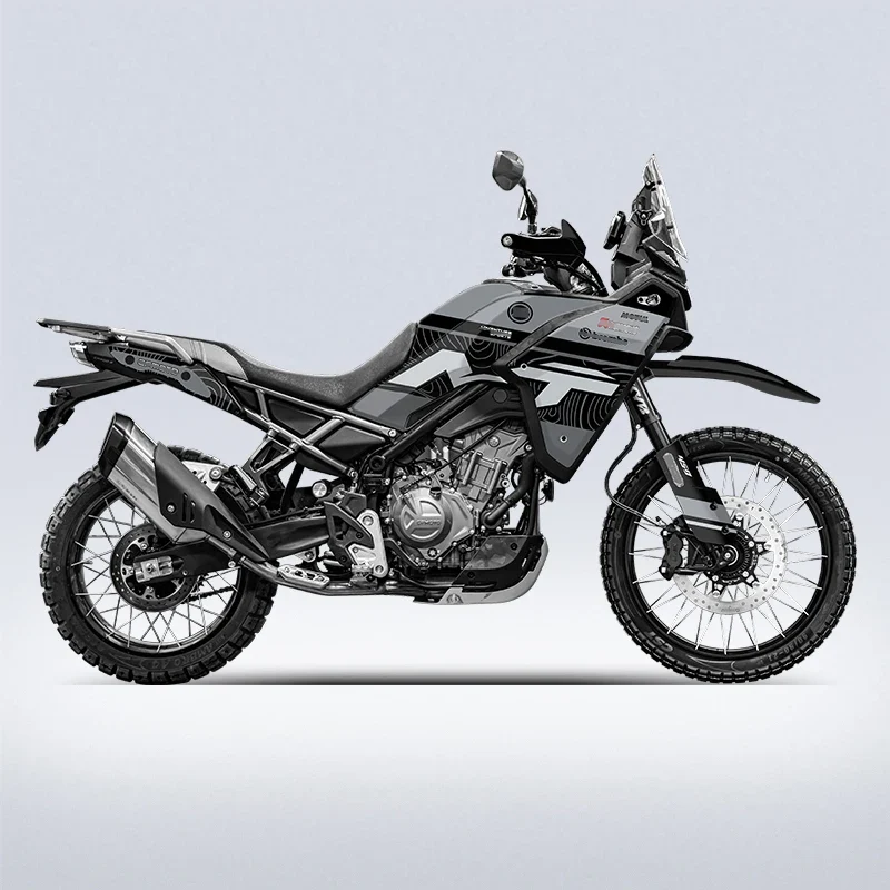 Pattern Printing Stickers Kits for Motorcycle Protection and Decoration, Used for CFMOTO 450MT, Various Styles