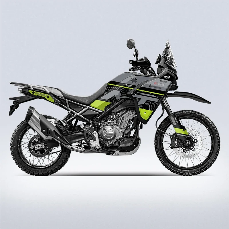 Pattern Printing Stickers Kits for Motorcycle Protection and Decoration, Used for CFMOTO 450MT, Various Styles