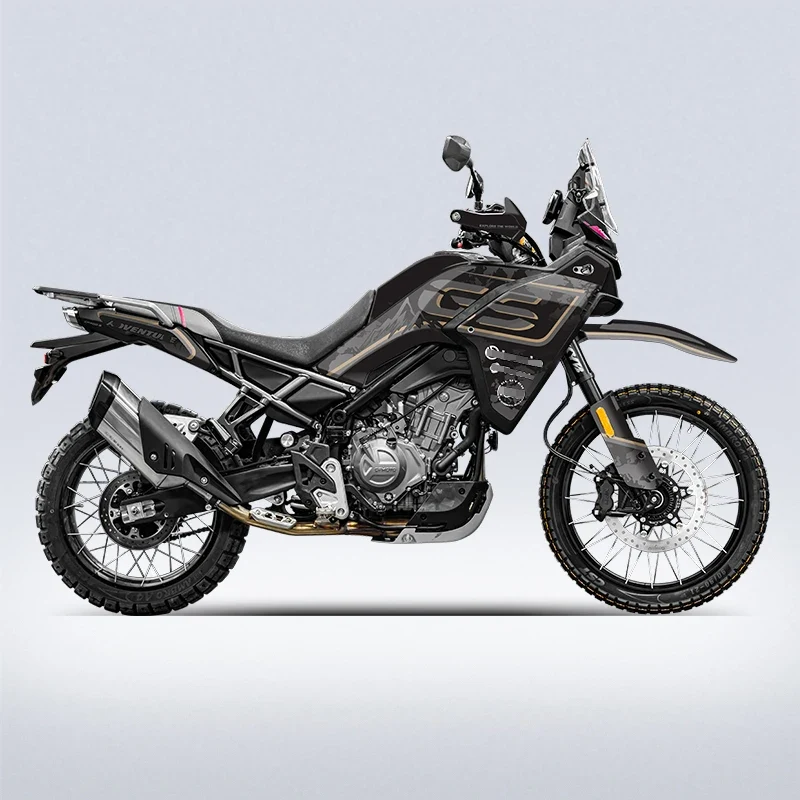 Pattern Printing Stickers Kits for Motorcycle Protection and Decoration, Used for CFMOTO 450MT, Various Styles