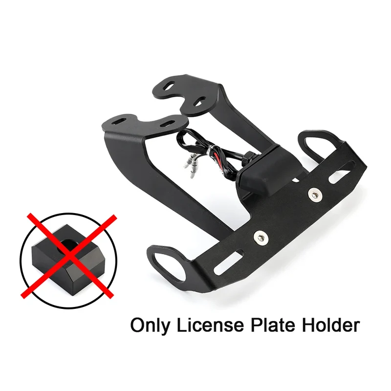 For YAMAHA MT-09/SP FZ-09 2017-2020 Motorcycle License Plate Holder LED Light Tail Tidy Fender Eliminator MT09 2018 FZ09 MT 09