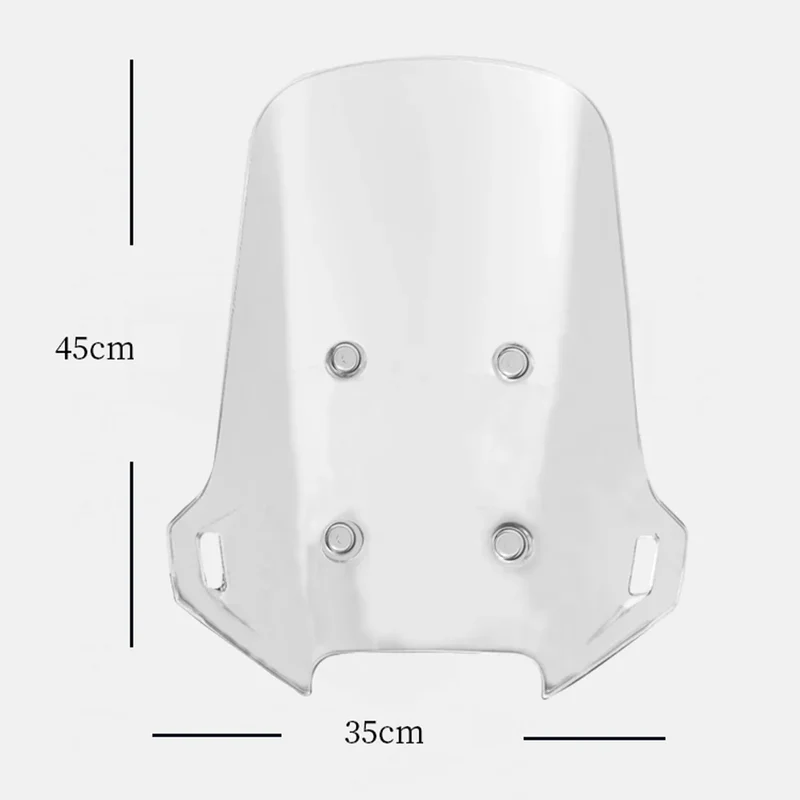 for CF MOTO 450MT Windshield 450 MT Accessories Motorcycle Front Windscreen for CFmoto MT450 Windshield MT 450 2024 Parts