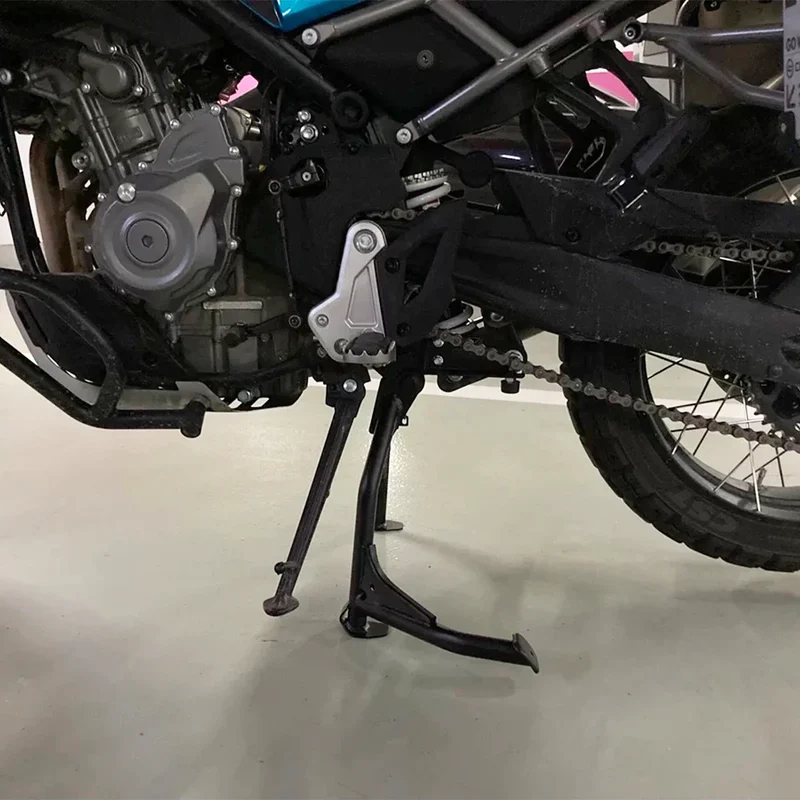 Motorcycle Center Bracket for CFMOTO 450MT 450 MT Accessories Center Large Foot Support For cf moto IBEX450 MT450 MT 450