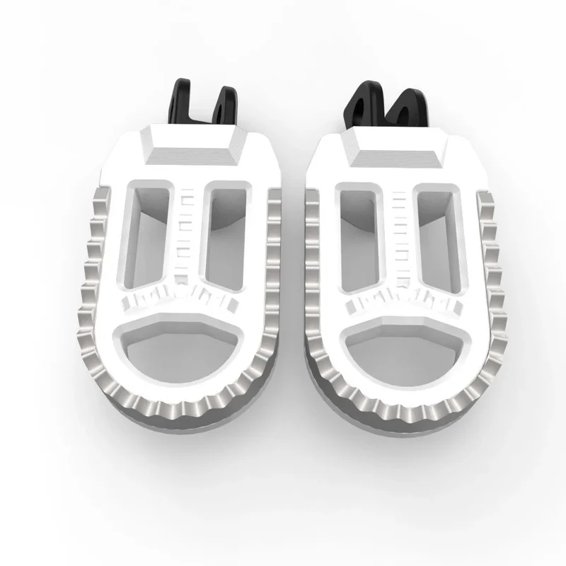 For Honda XL750 TRANSALP Kawasaki KLX250S KLX250R KLX300/650 Rotatable Footrest Footpegs Pedals Motorcycle Front Wide Foot Pegs