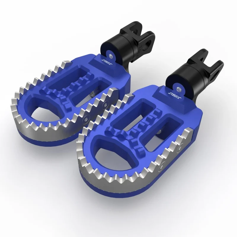 For Honda XL750 TRANSALP Kawasaki KLX250S KLX250R KLX300/650 Rotatable Footrest Footpegs Pedals Motorcycle Front Wide Foot Pegs
