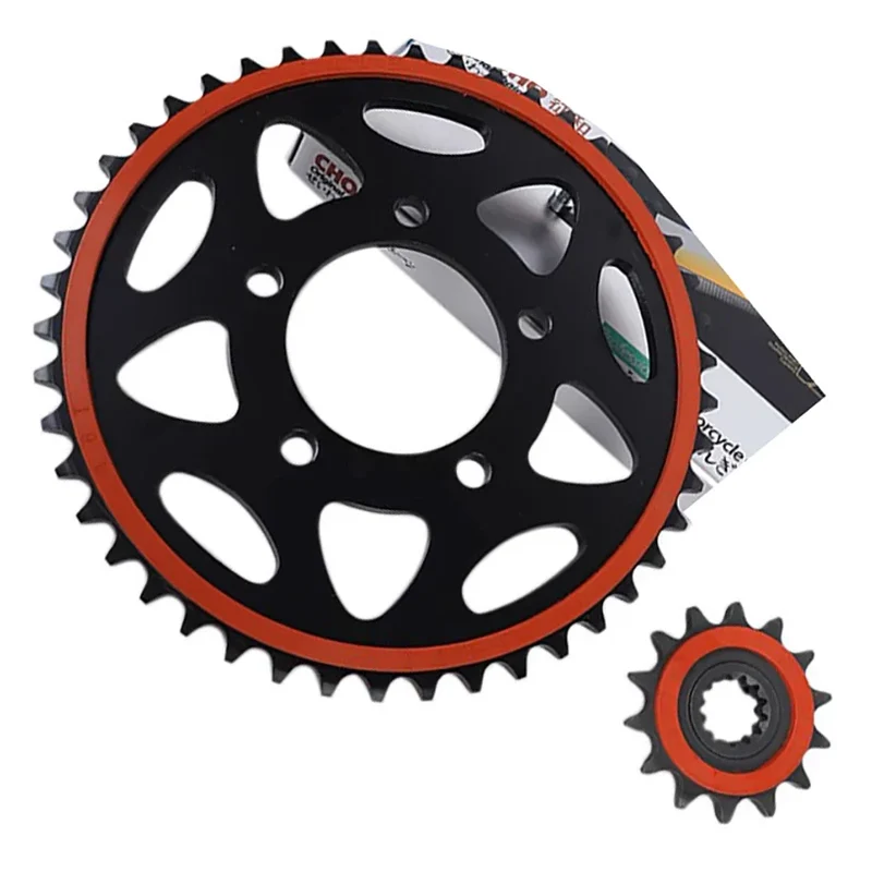 Silent Durable Chain SPROCKET KIT Fly Chain Wheel Kit for Benelli Leonocnio 500 TRK 502 502C TRK502 can not fit for TRK502X