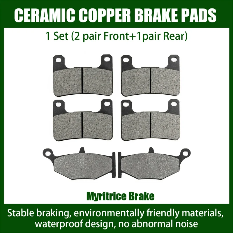 Myritrice Fit For Suzuki DL1000 V-Strom 18-20 DL1000XT V-Strom 14-20 DL1050 V-Strom 18-22 Front Rear Brake Pads DL 1000 1050