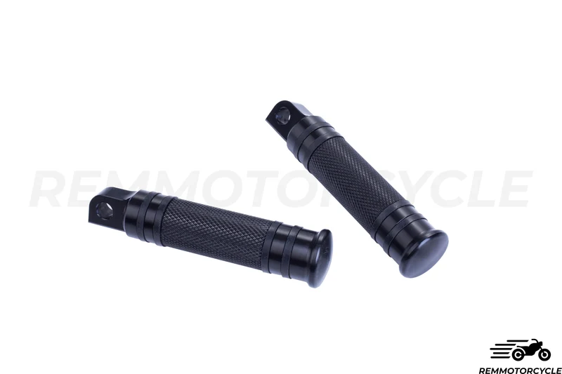 Reposes pieds CNC Aluminium Noir