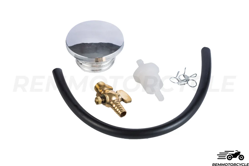 Robinet d'essence pour réservoir Bobber / Chopper