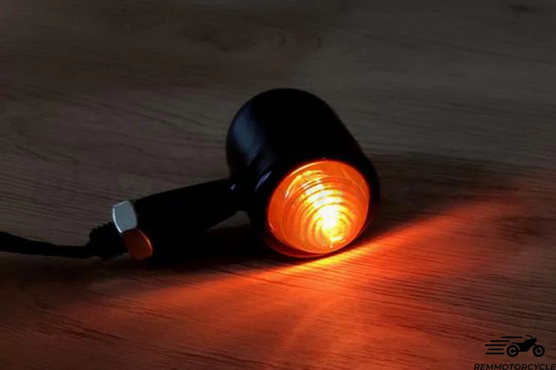 Lot de 4 Clignotants Led Noir Lentille Noir
