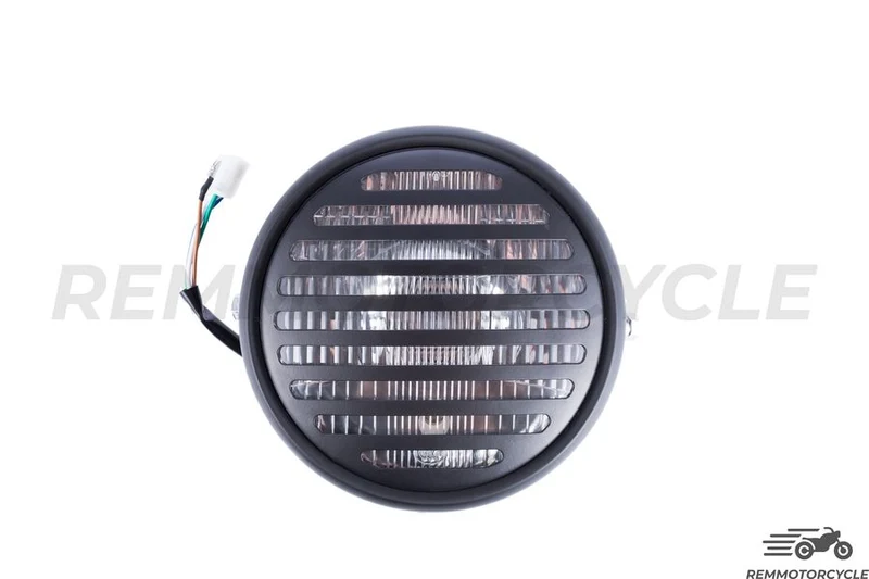 Phare Avant 17.7 cm GRILLE Noir