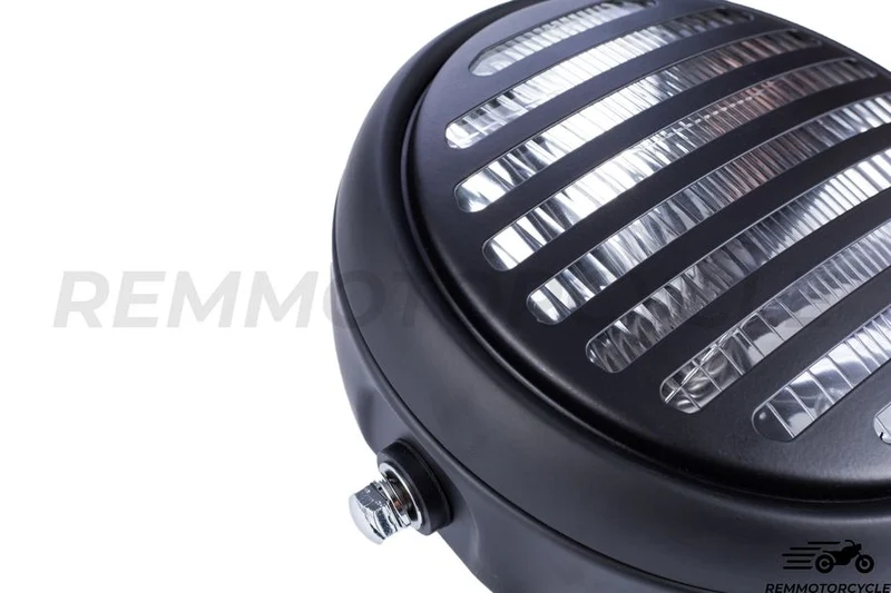 Phare Avant 17.7 cm GRILLE Noir