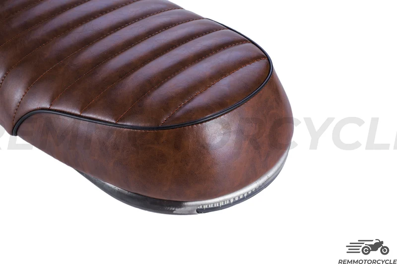 selle scrambler avec Boucle Arrière moto feux LED