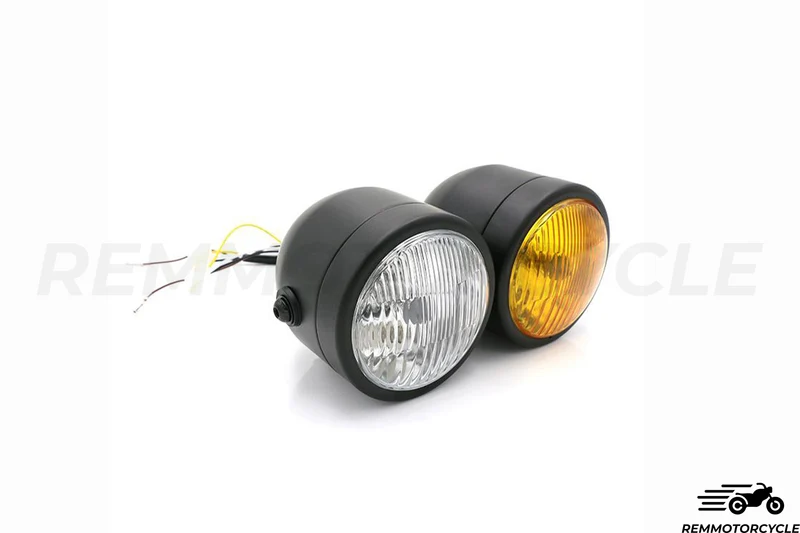 Phare Double optique Blanc/Jaune