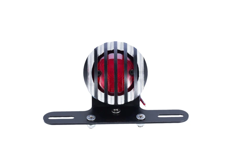 Feu Arrière Grille 2 CNC Argent/Noir