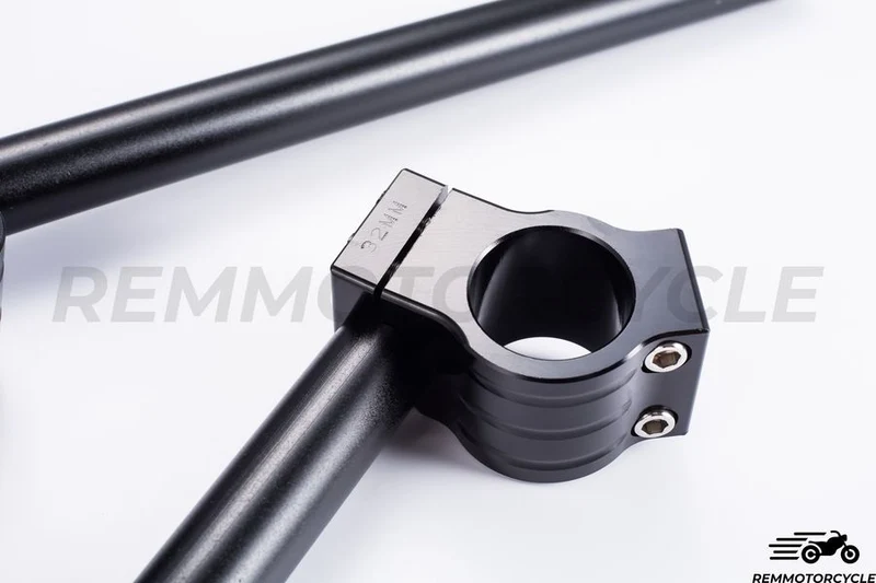 Guidon Bracelet Cafe Racer Alu CNC Différentes Tailles