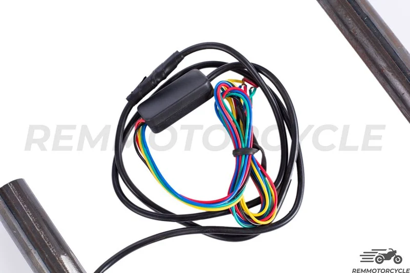 boucle arriere moto LED Clignotants Séquentiels