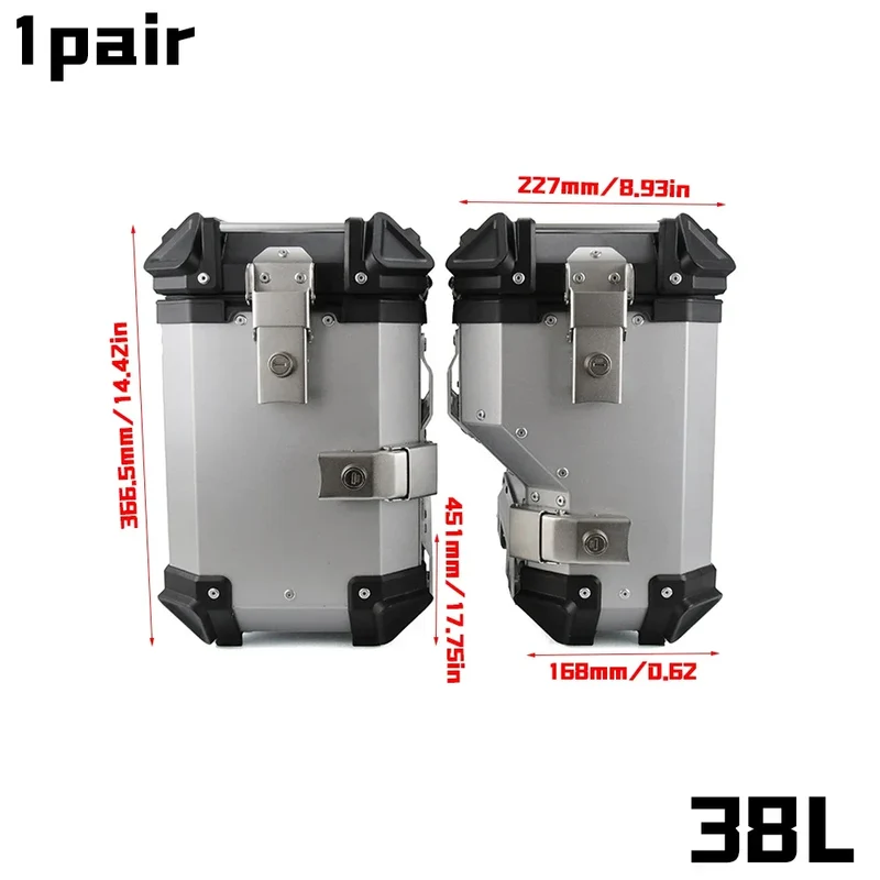 Motorcycle Trunk Side Luggage Case Pannier Side Box Bracket Frame Rear Top Box Helmet Topcase for BMW F750GS F850GS F750 850GS